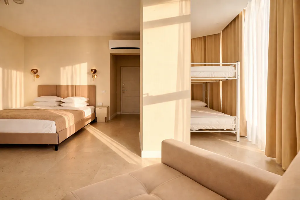 Люкс с панорамным видом на море