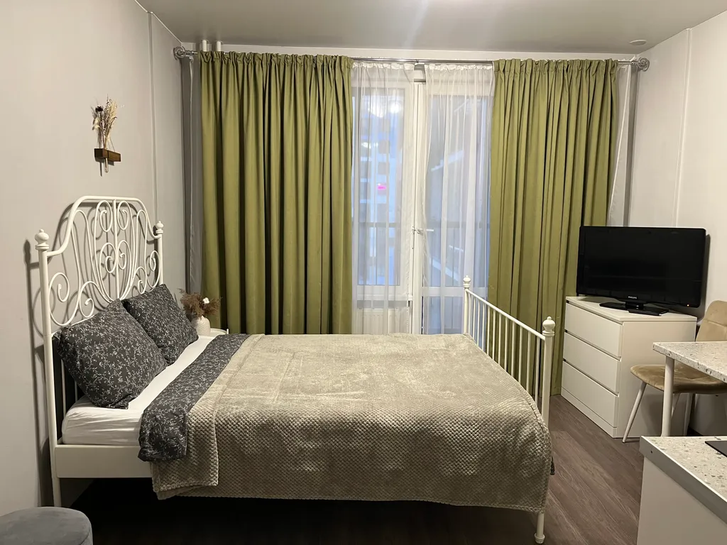 Квартира Квартира Уютная студия рядом с заливом — Санкт-Петербург