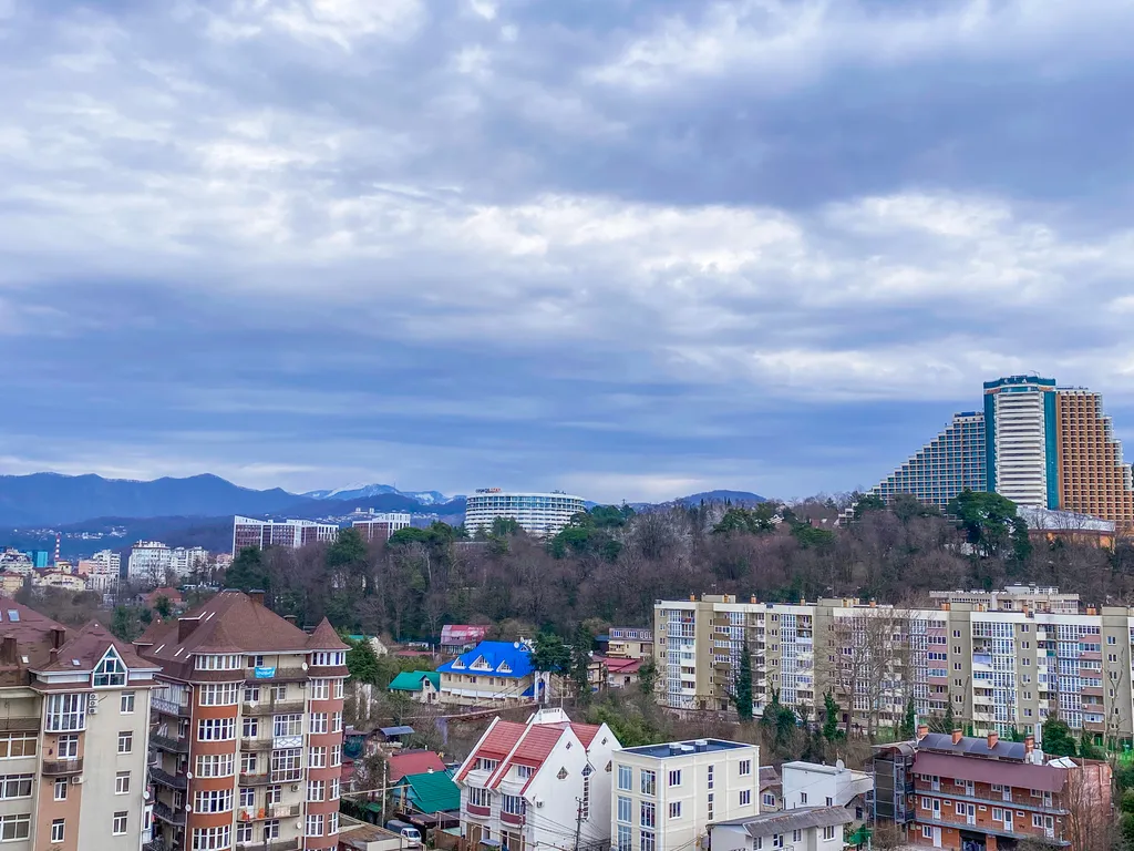 Уютная студия с видом на море