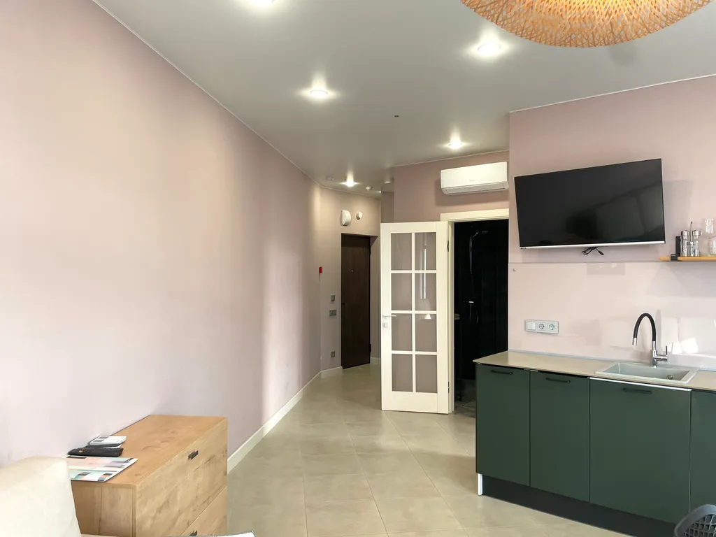 Апартамент с видом на горы