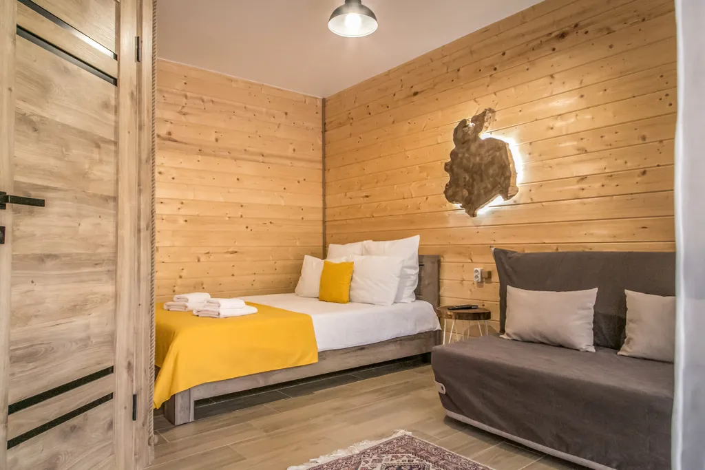 Коттедж для всей компании с видом на горы