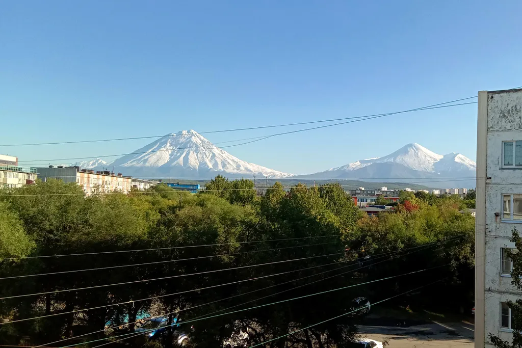 2-комнатная квартира с видом на вулканы