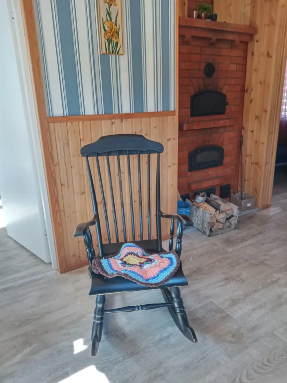 Дом в Карелии с печью-камином и видом на лес