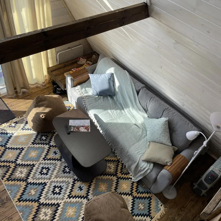 Уютный коттедж в стиле A-Frame