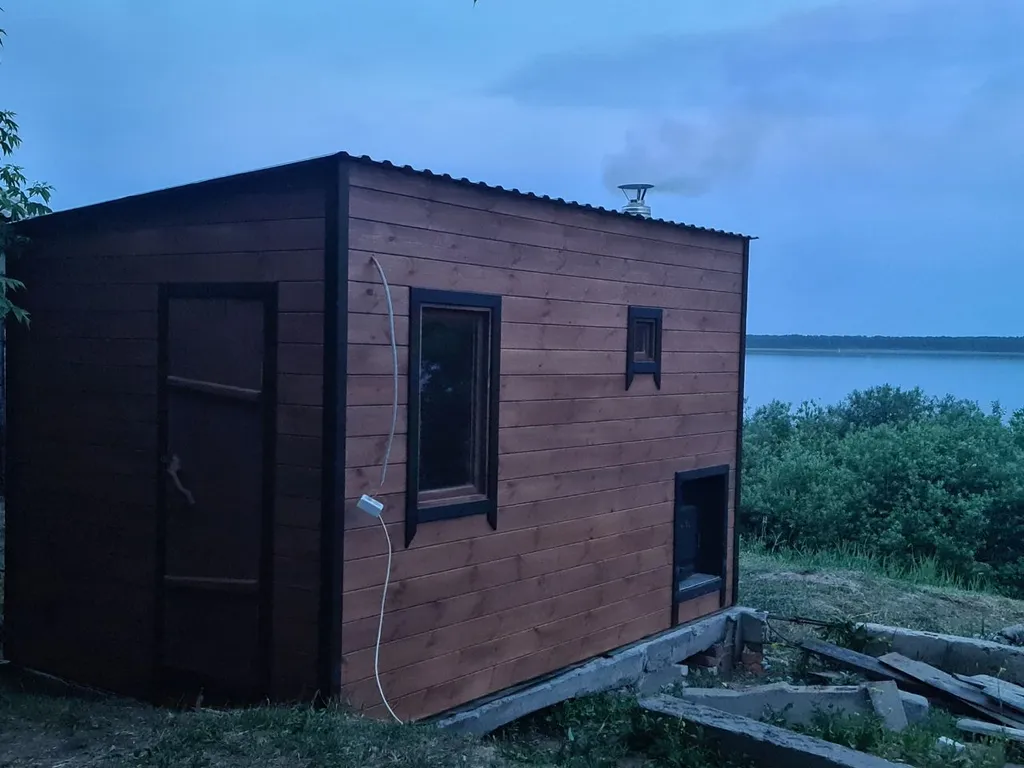 Каркасный домик с видом на озеро Горькое, Щучанский район