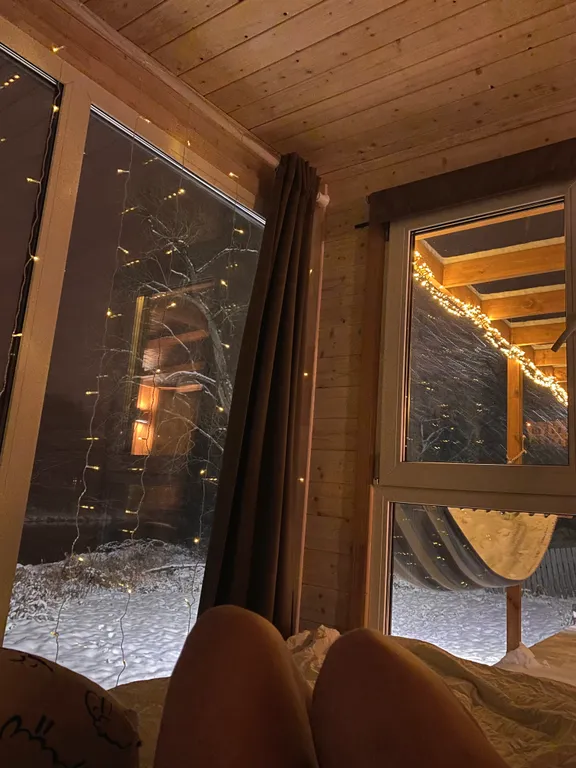 Коттедж Домик на берегу реки с сауной и горячей бочкой Фурако — Новый Быт