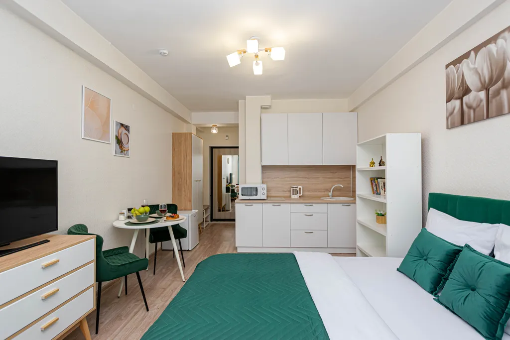 Уютная студия у цирка