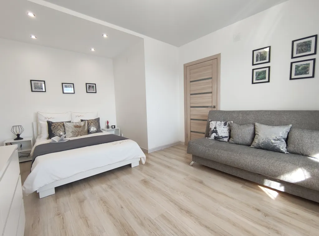 Квартира с видом на город в центре