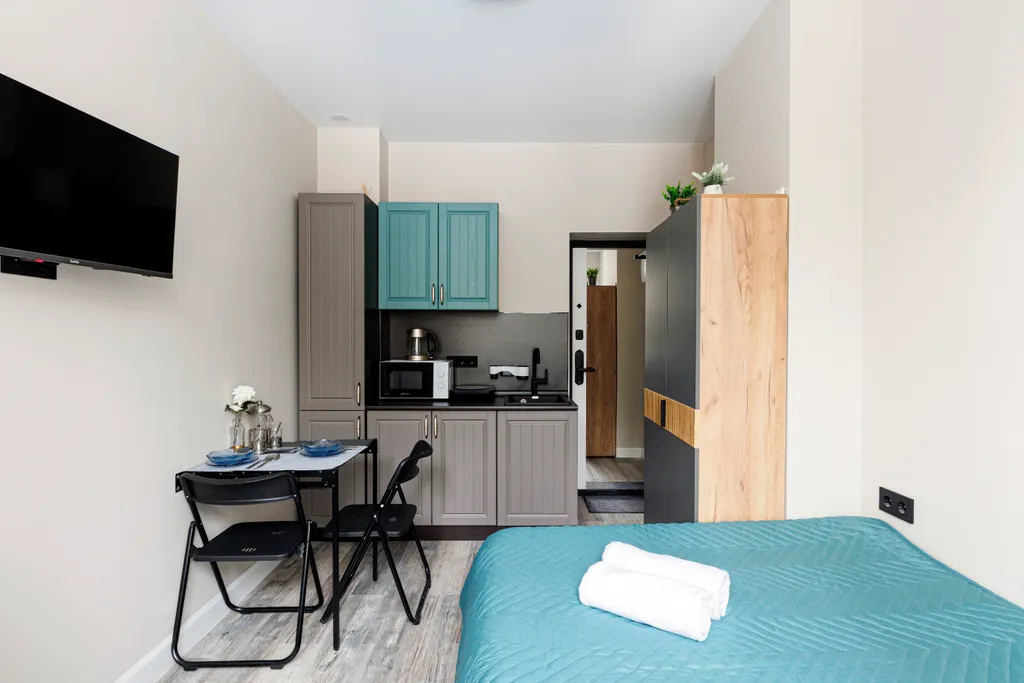 Квартира Квартира Уютная студия на западе — Москва