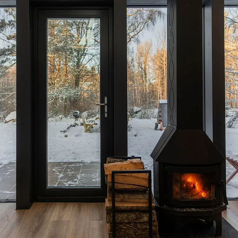 Коттедж Двухэтажный барнхаус на озере с видом на лес — Мичуринское