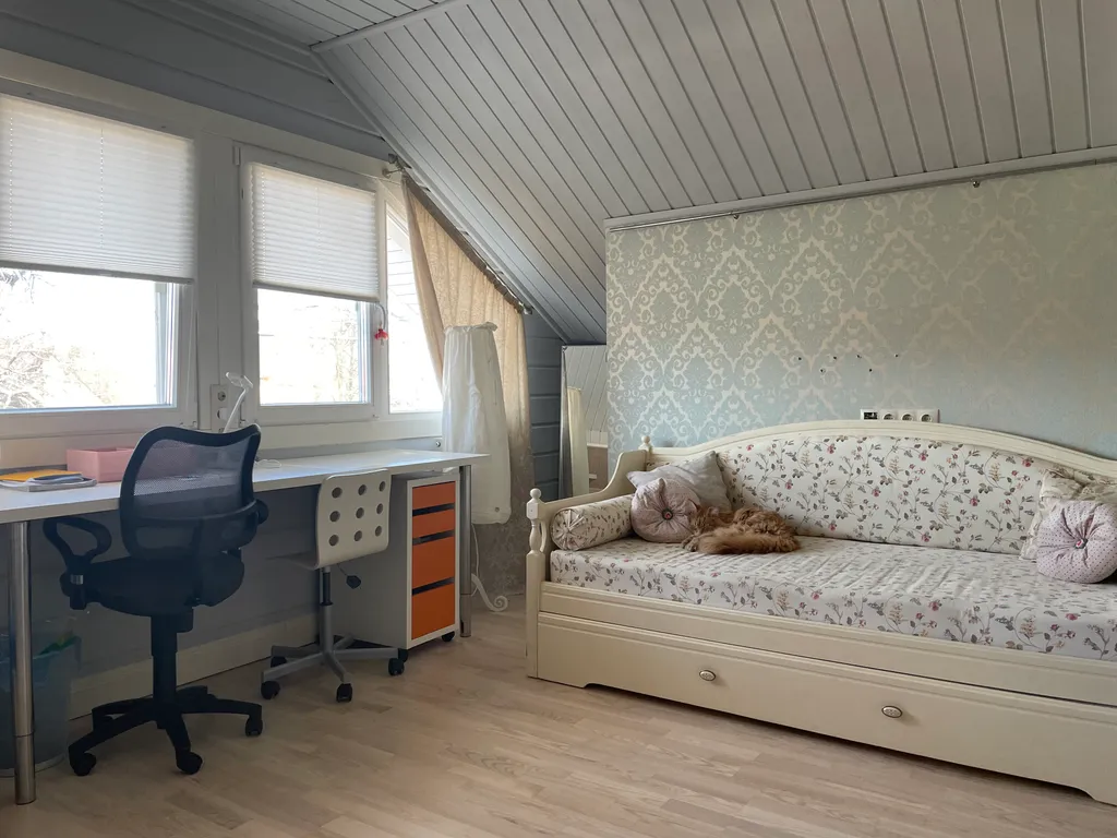 Уютный и комфортный деревянный дом