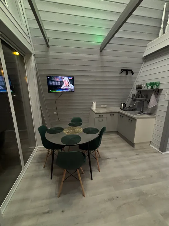 Дом a-frame для романтического уединения