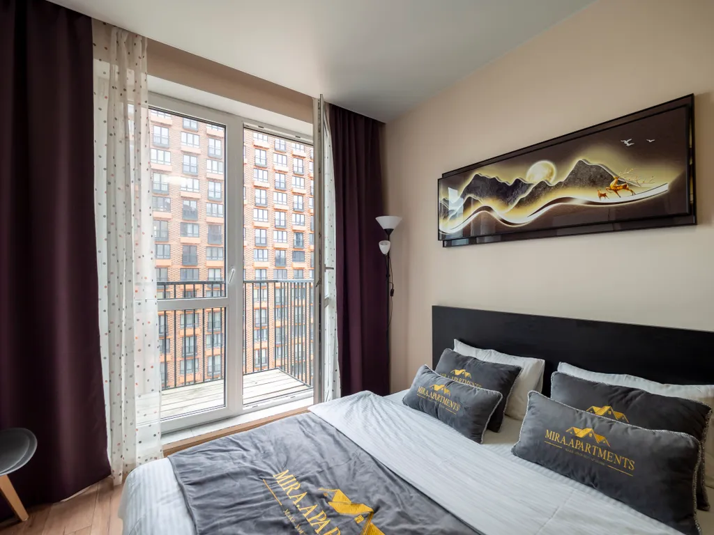 Квартира Просторные апартаменты видом на Москва-реку и Москва Сити — Москва