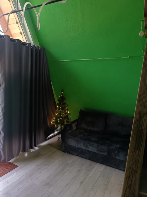 А-фрейм с видом на лес и с банным чаном