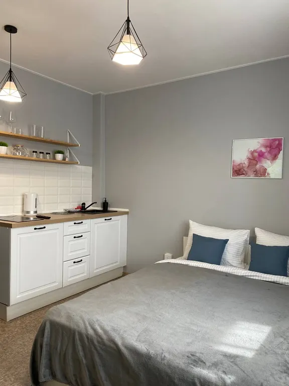 Квартира Квартира Уютная студия с красивым видом на Енисей — Красноярск