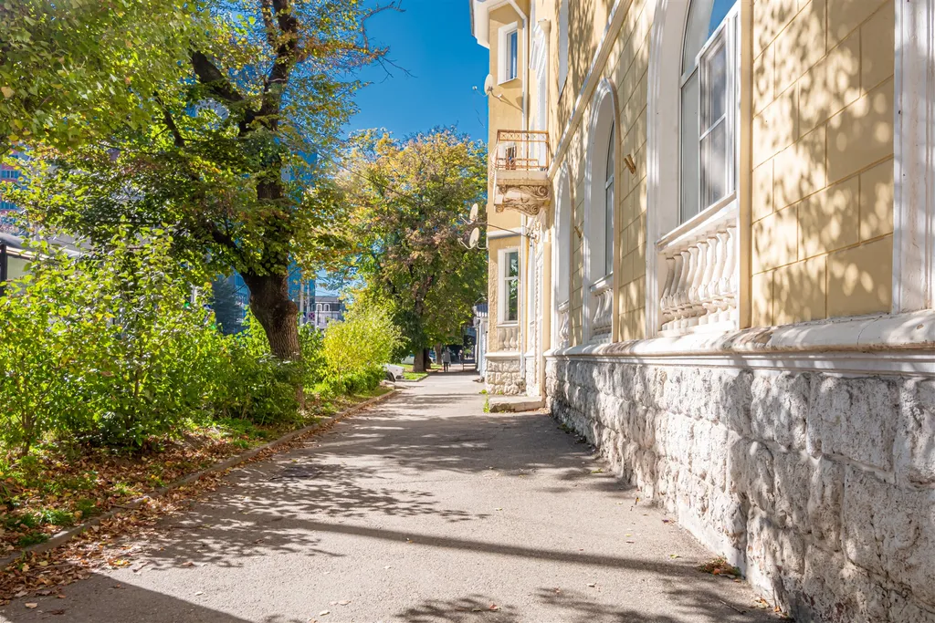 Квартира в центре с видом на лес.