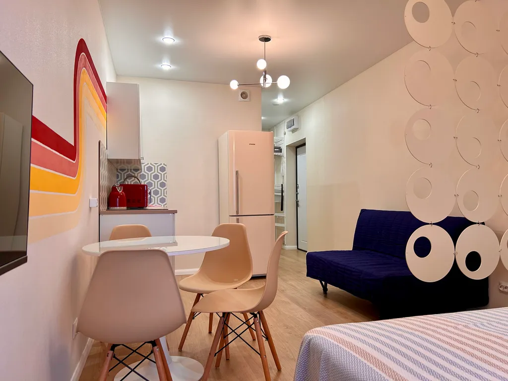 Студия, 20 минут до центра на автомобиле, 25 этаж