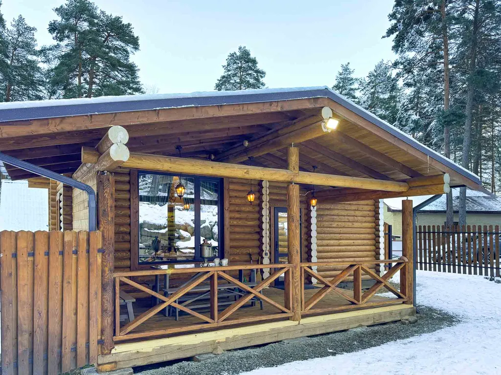 Жилой дом из сруба