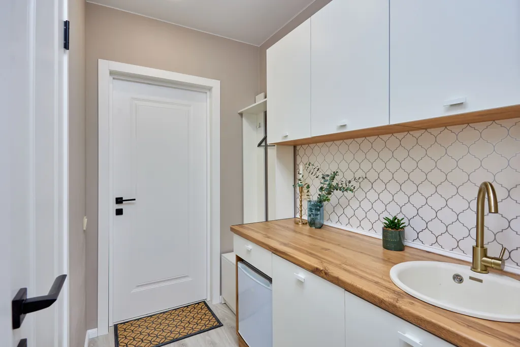 Квартира Квартира Уютная студия Блю — Санкт-Петербург