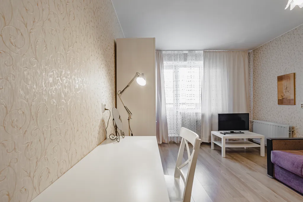 Квартира Светлая просторная квартира с большой кухней у метро — Санкт-Петербург