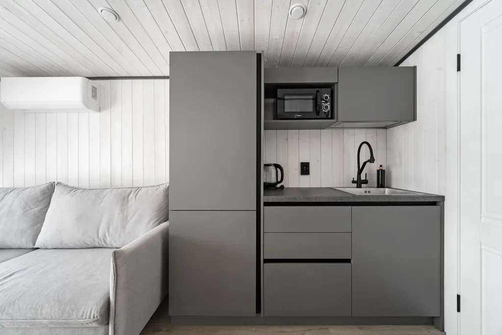 Семейный коттедж с 1 спальней с мангальной зоной