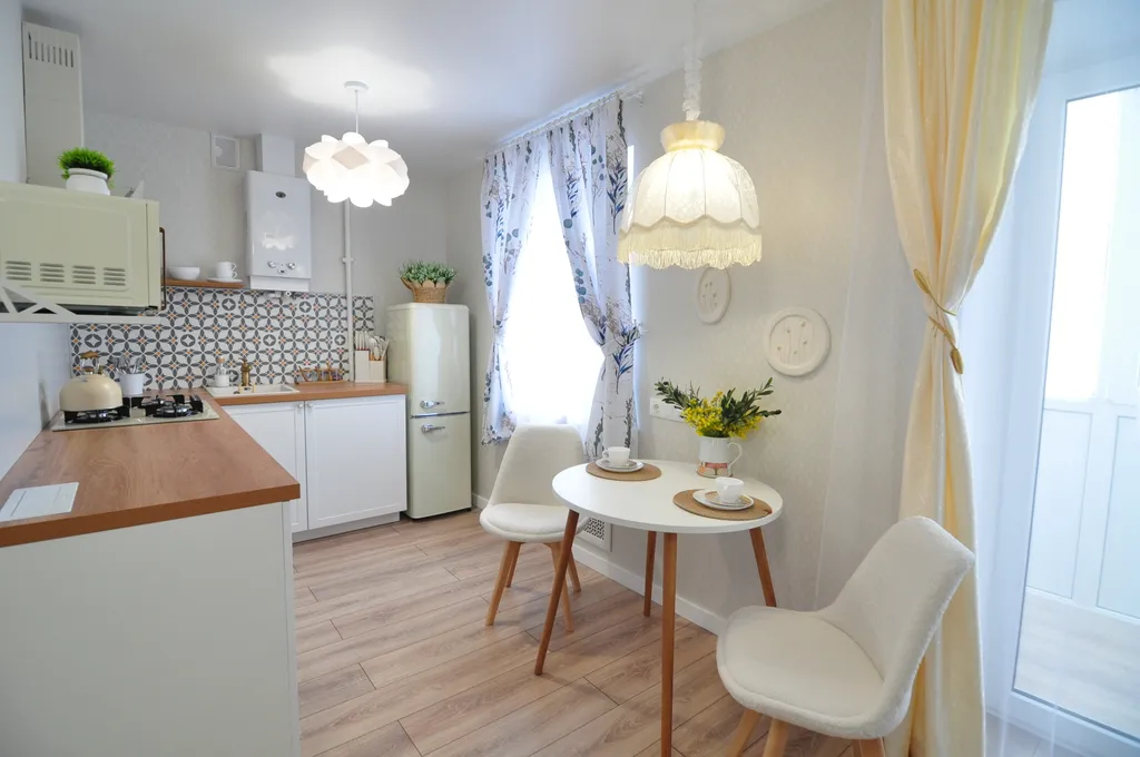 Квартира Квартира в стиле mid century — Краснодар