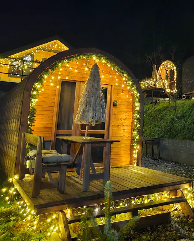 Коттедж Бунгало у реки — аренда посуточно в Каменномостский