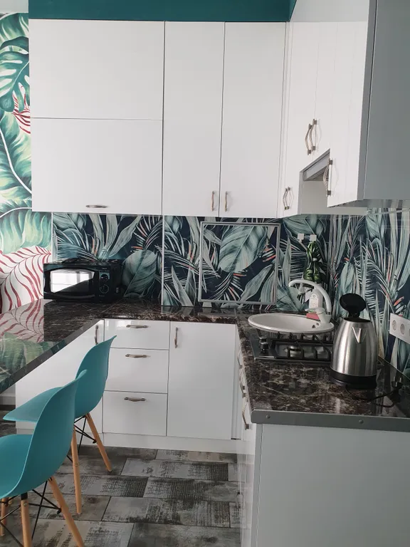 Уютная студия с видом на горы