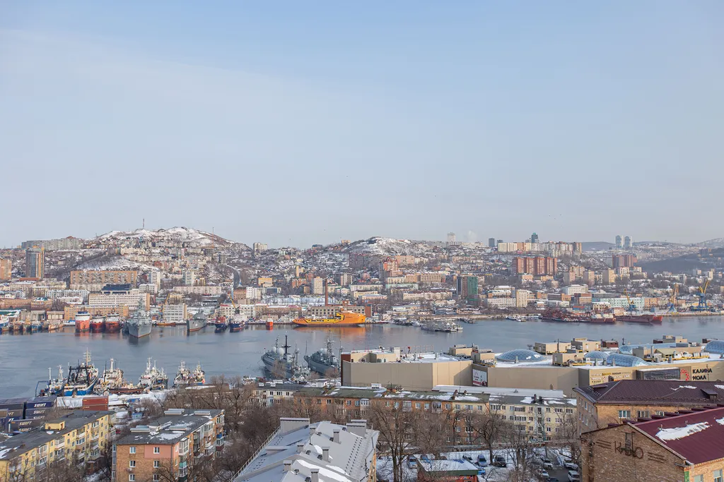 Уютная квартира с видом на бухту золотой рог