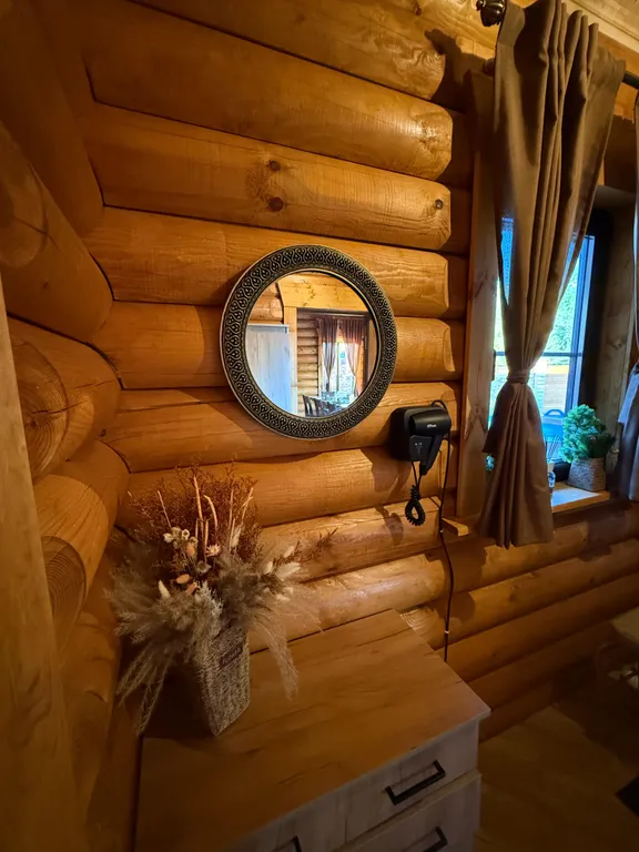 Комфортабельный дом из сруба в живописном месте