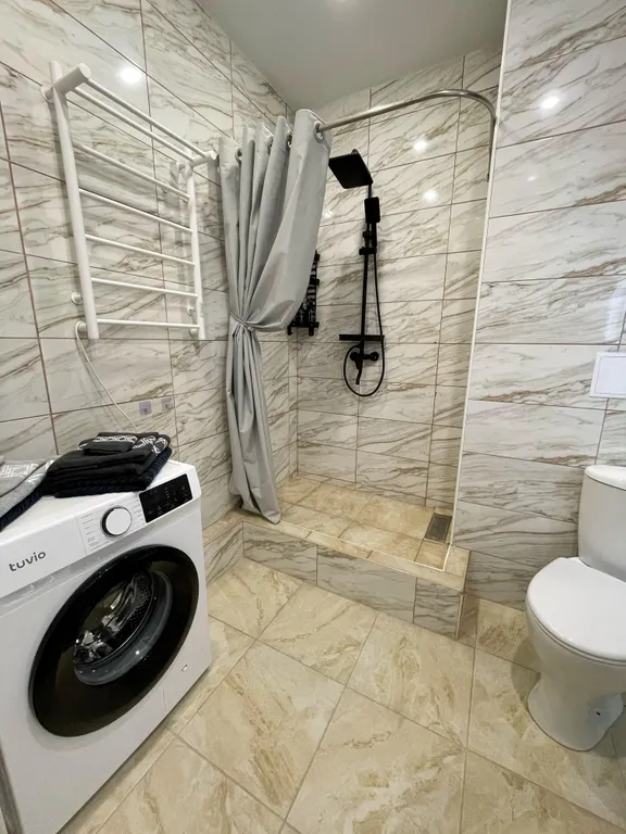 Апартаменты для четверых с видом на горы и море