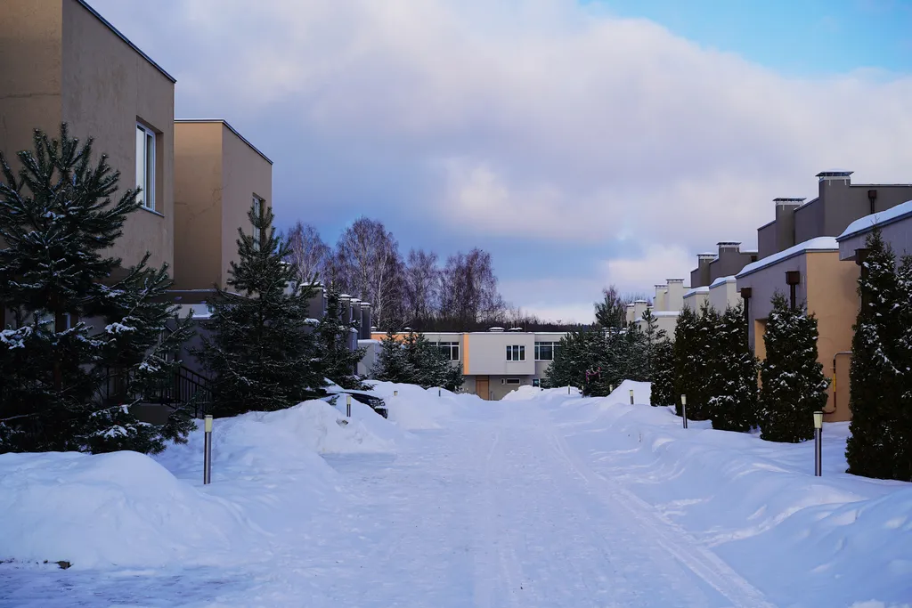 Таунхаус в свежем ветре