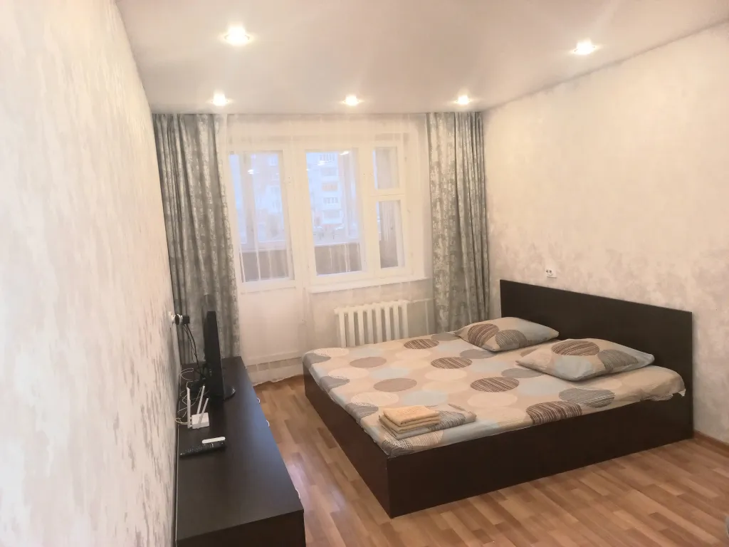 Шикарная квартира с огромной кроватью King Size