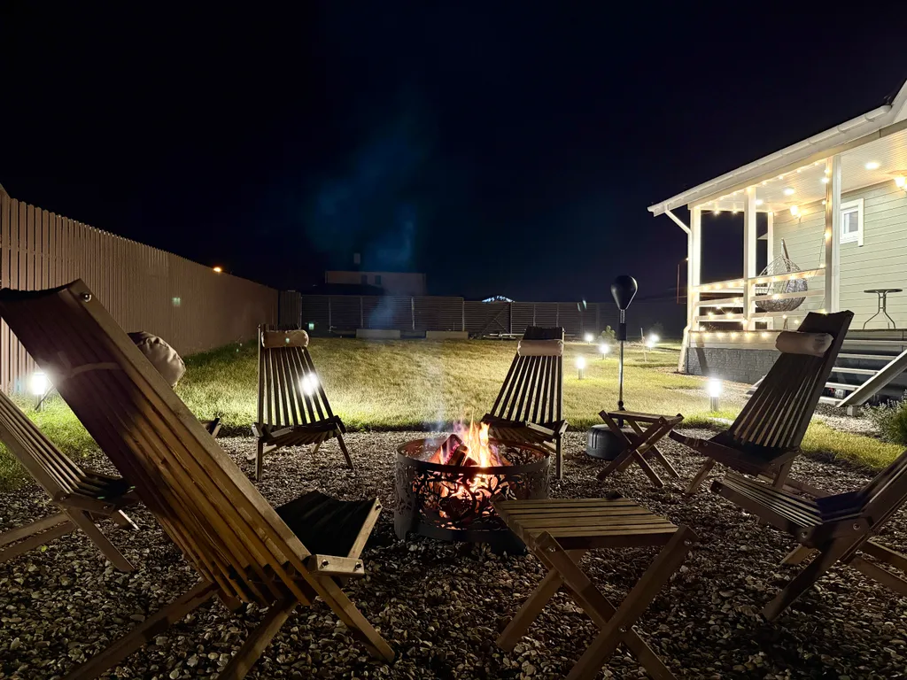 Уютный дом с камином для идеального отдыха