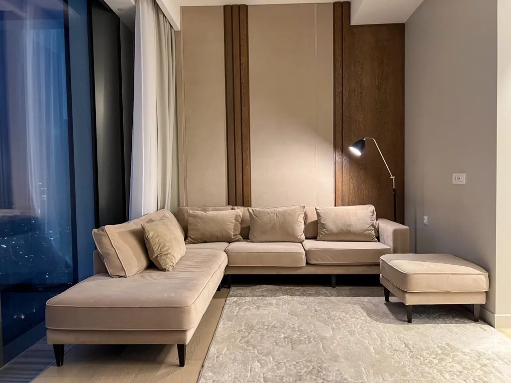 Угловой апартамент в Москва сити