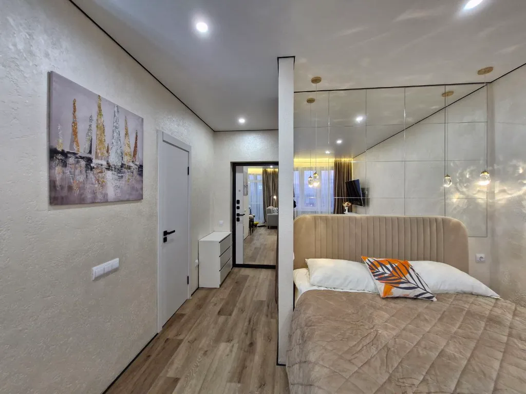 Уютная квартира люкс класса с камином, автовокзал географический центр