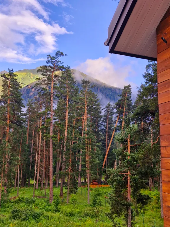 Квартира Квартира Уютная студия с балконом — Архыз