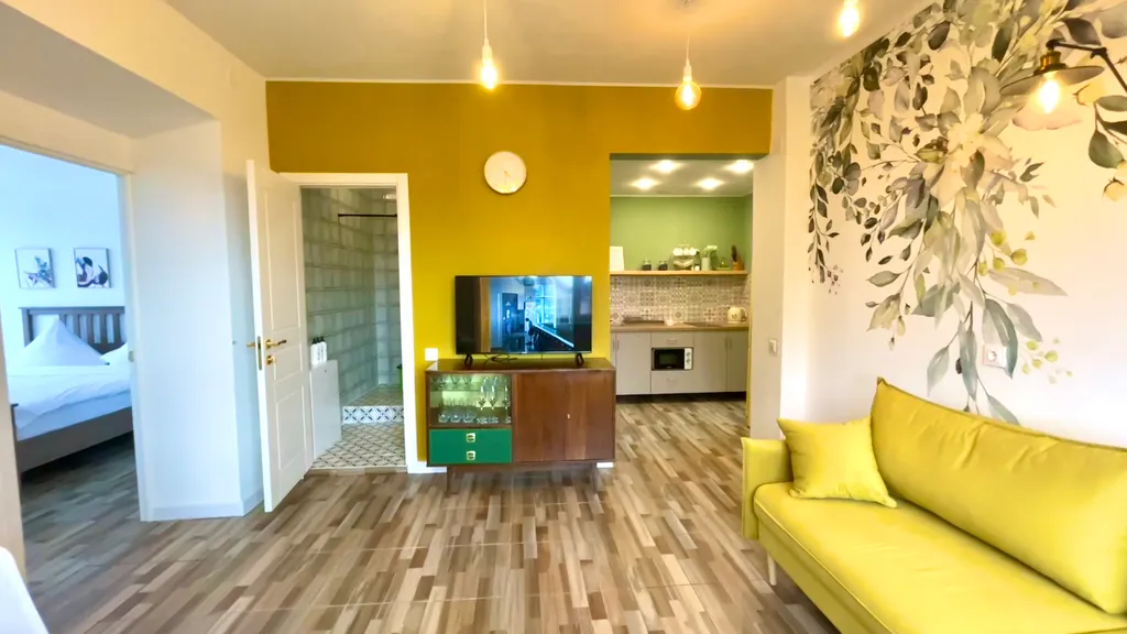 Стильная квартира с мангальной зоной и парковкой