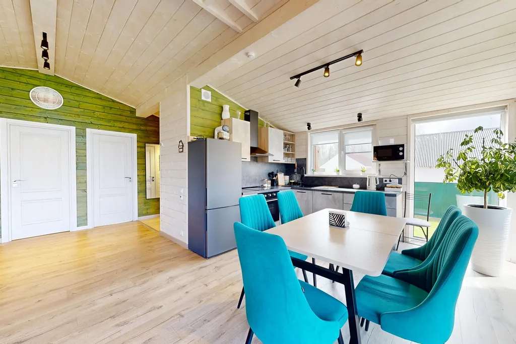 Дом с баней и чаном на участке 10 соток, Green island house