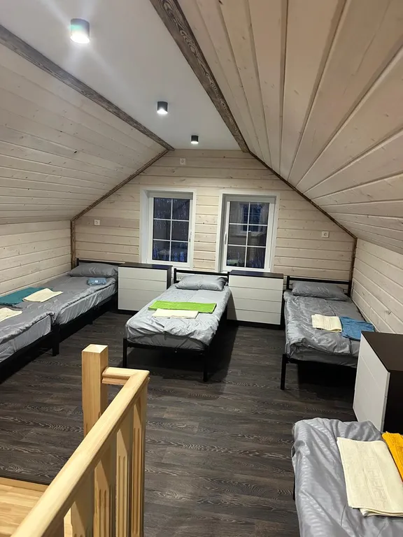 Альпийский дом на берегу Камы для семейного отдыха