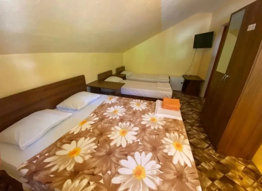 4-х местный номер на мансардном этаже