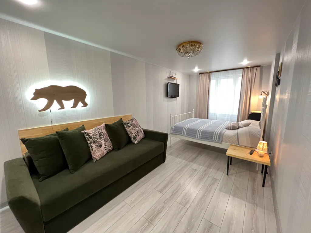 Просторная квартира на высоком этаже