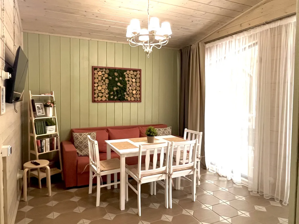 Коттедж Дизайнерский коттедж на берегу озера Волго на Селигере — Турбаза Чайка