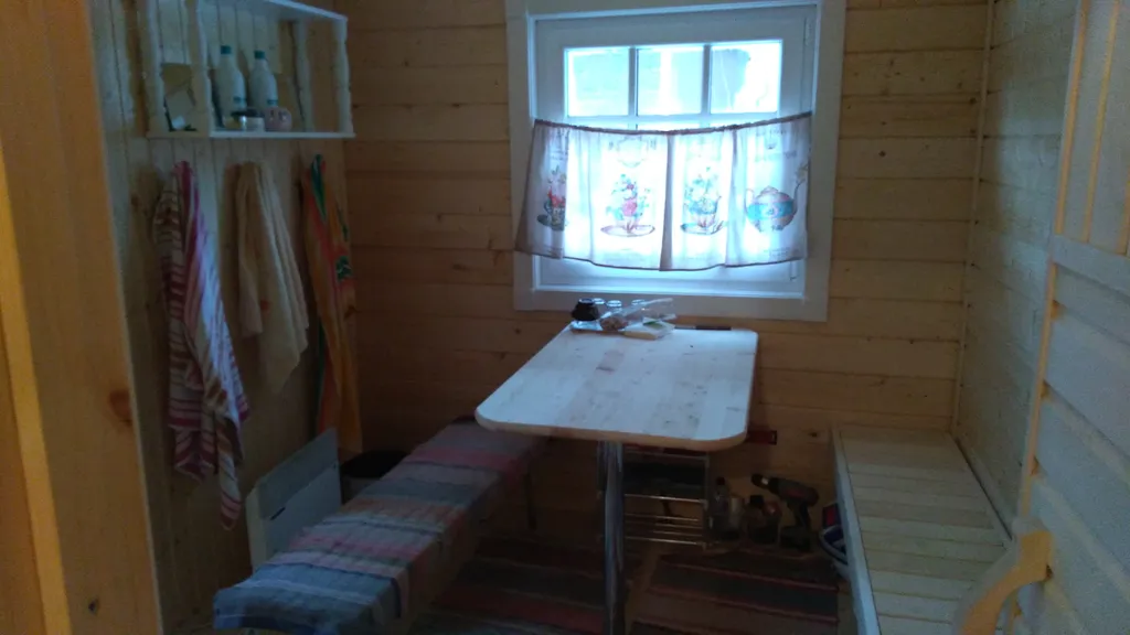 Дом с баней на Сямозере с огороженной территорией