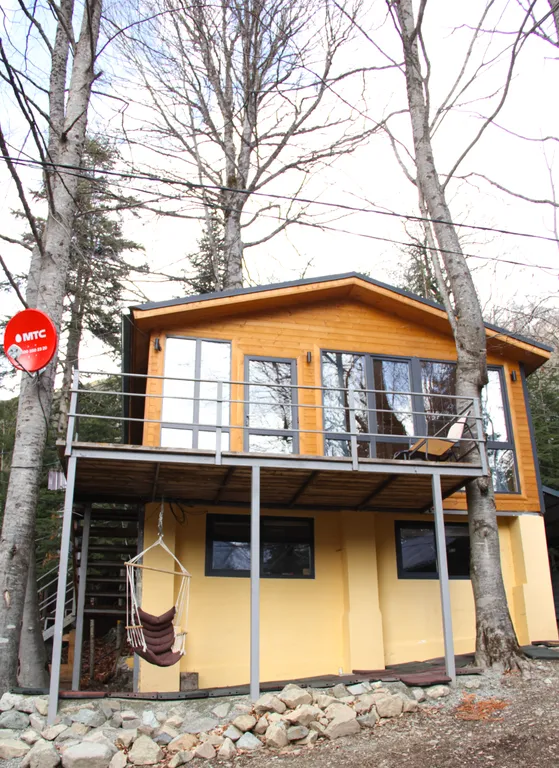 Панорамный домик