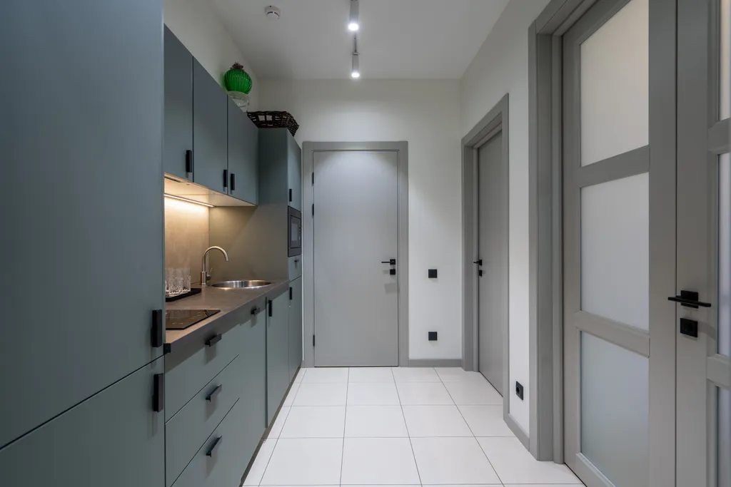 Дизайнерские апартаменты Охта КраСКИ Green