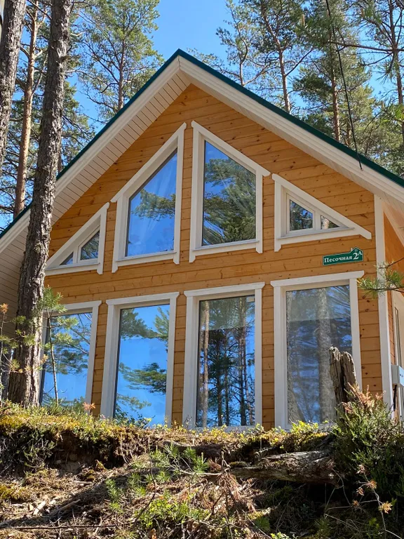 Коттедж Домик с видом на сосновый бор и Ладожское озеро — аренда посуточно в Олонец
