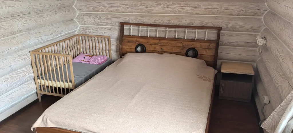 Срубовой коттедж на берегу Волги