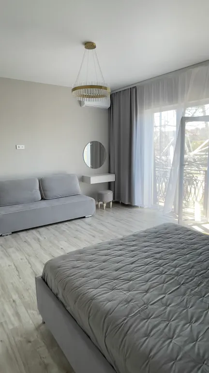 Уютная квартира с видом на море, 2 минуты пешком до пляжа