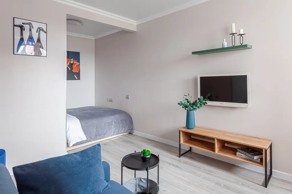 Квартира Квартира Современная студия рядом с Волгой — Самара